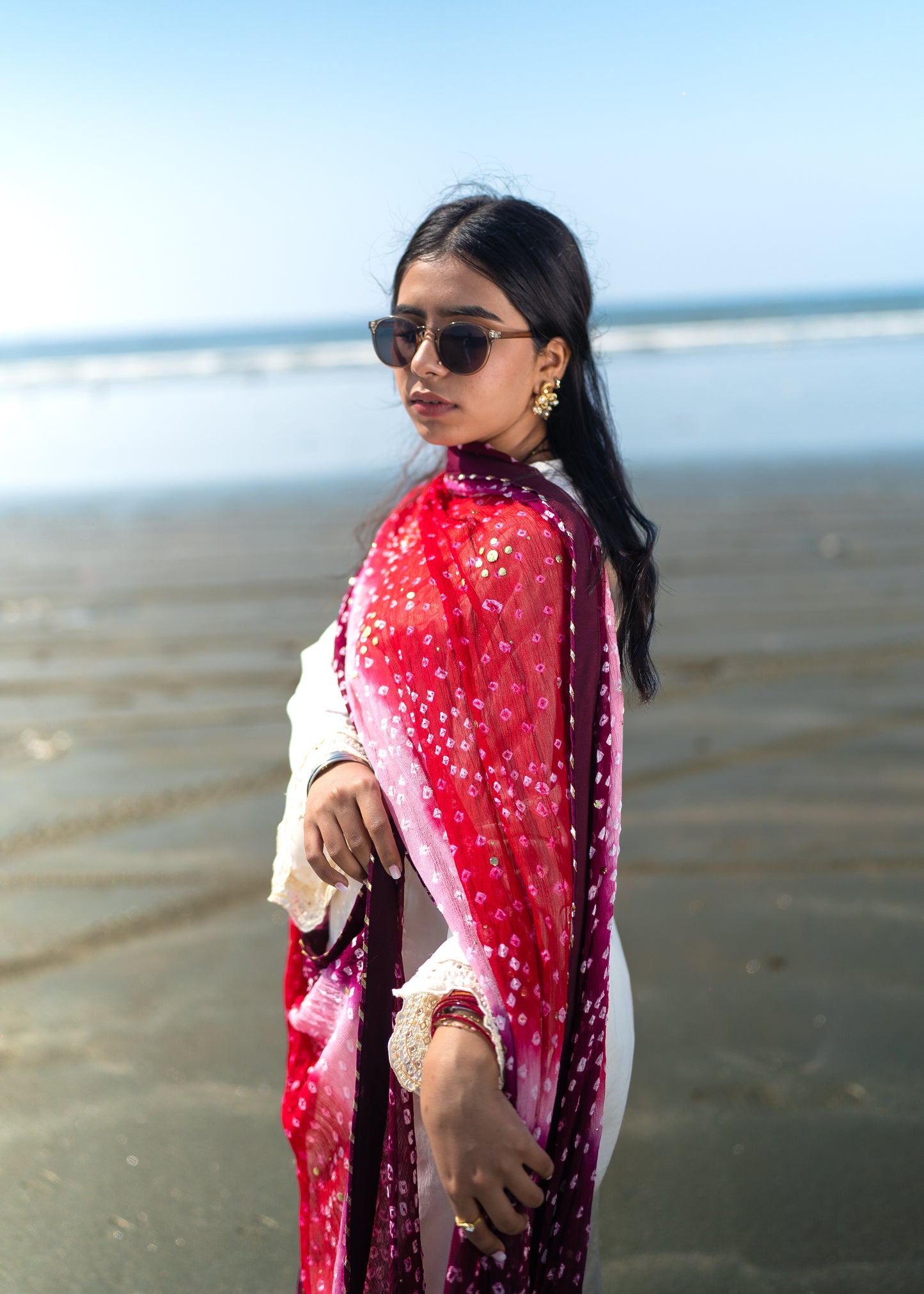 Jamni Chunri Dupatta