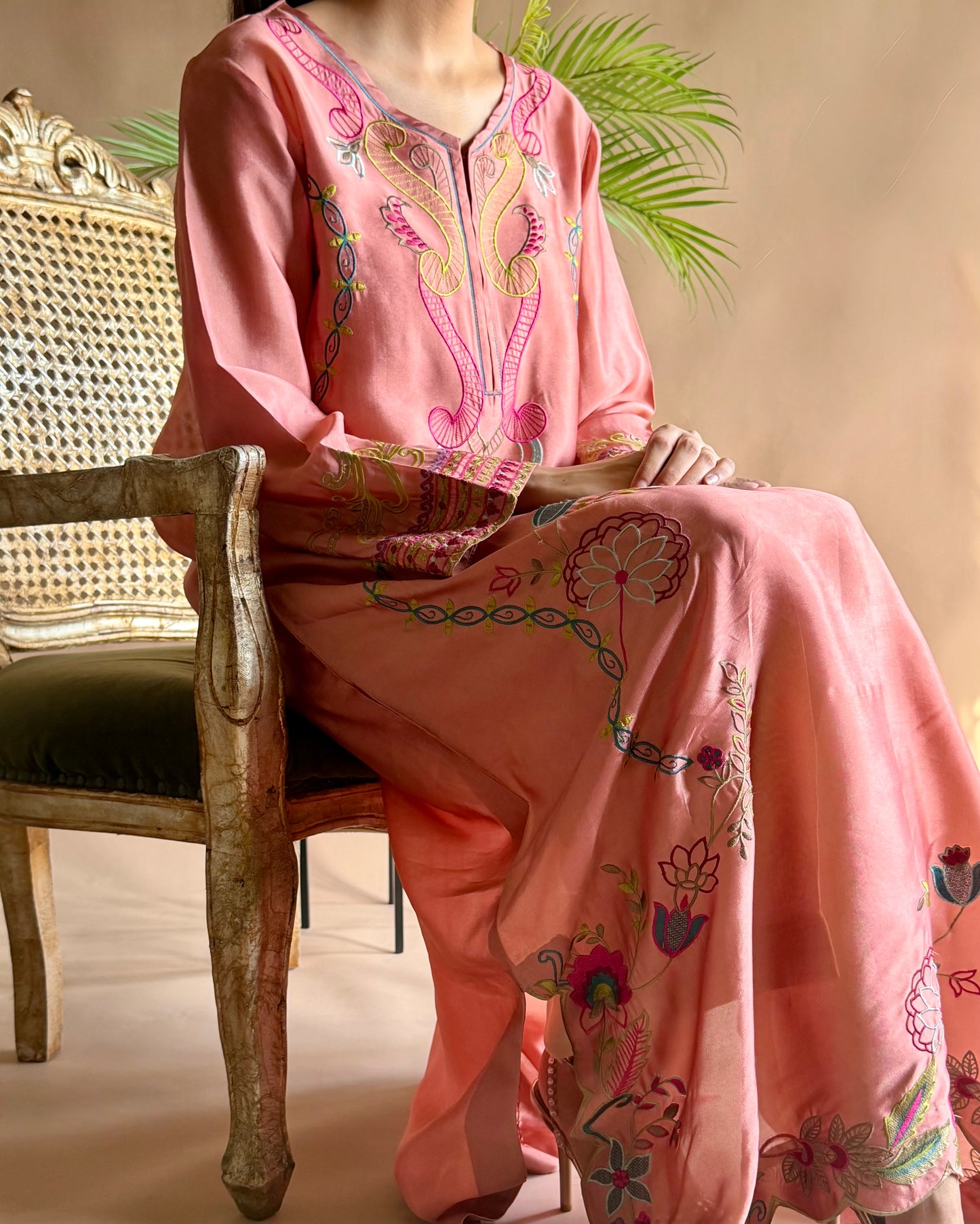 Pink Kaftan