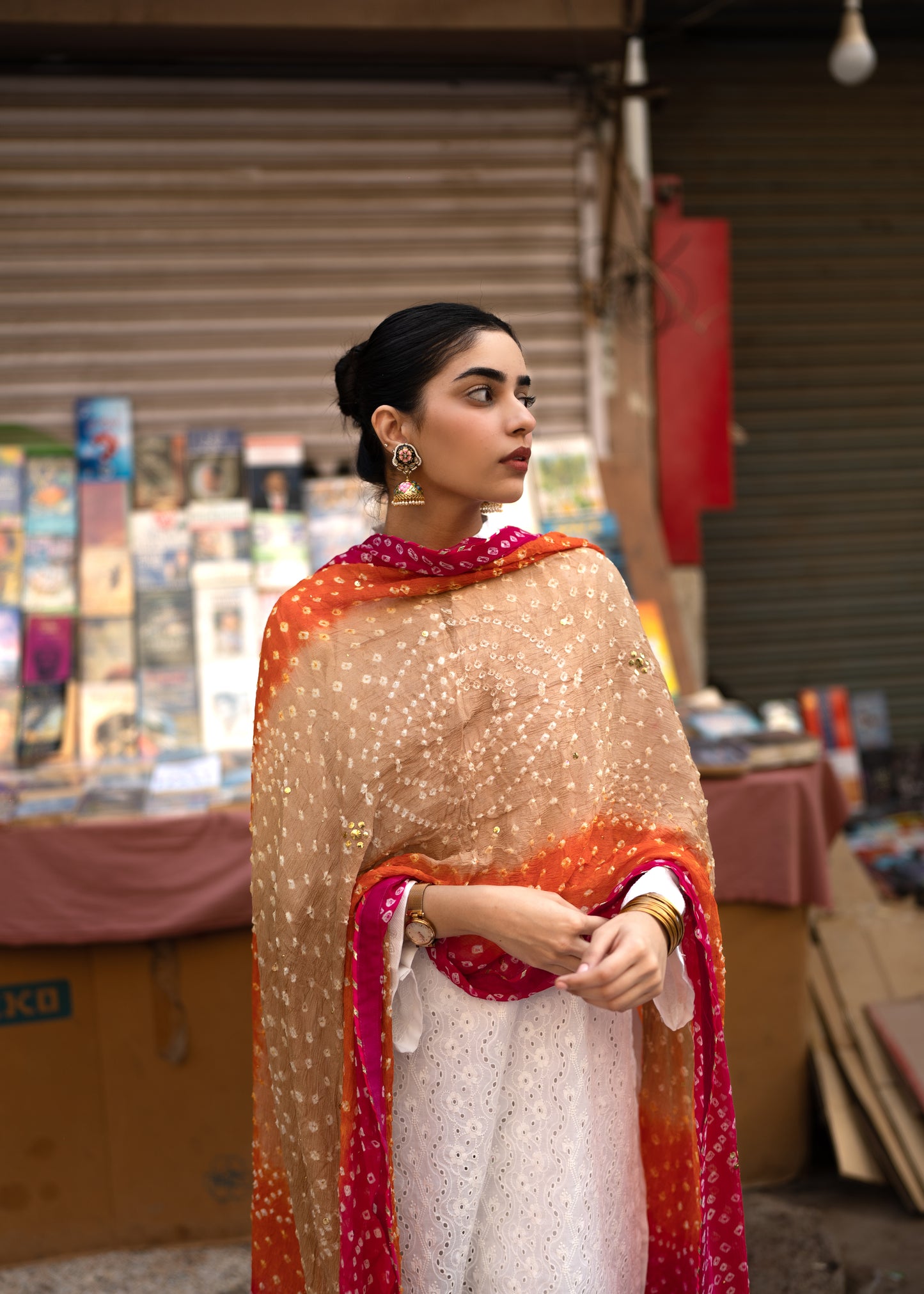 Rungeen Chunri Dupatta