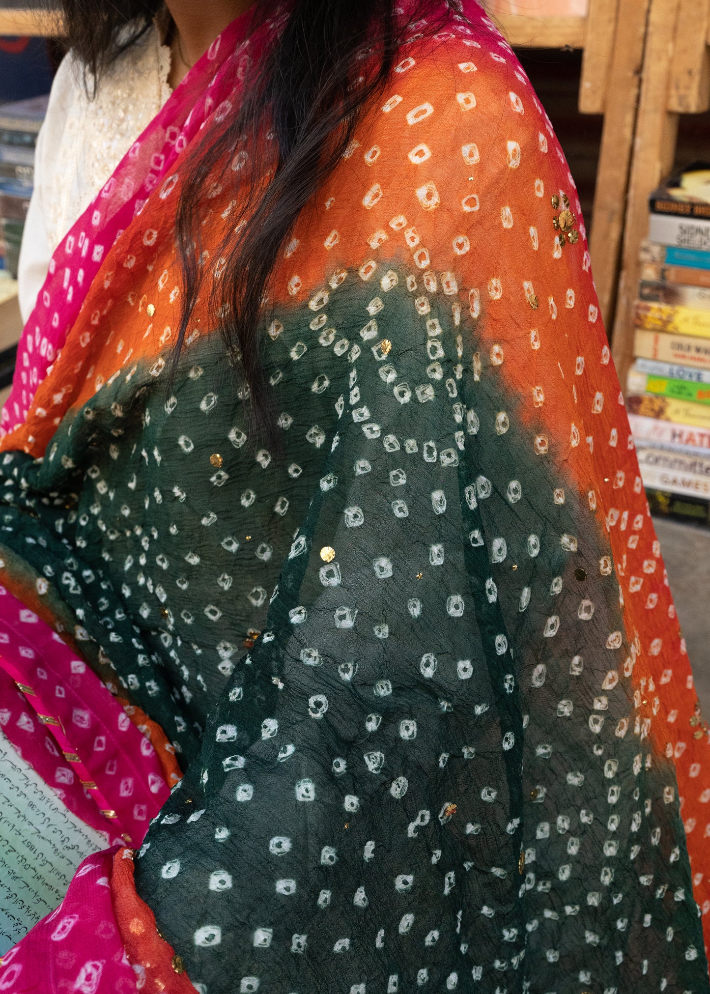 Hariyali Chunri Dupatta
