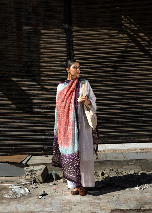 Surmai Chunri Dupatta