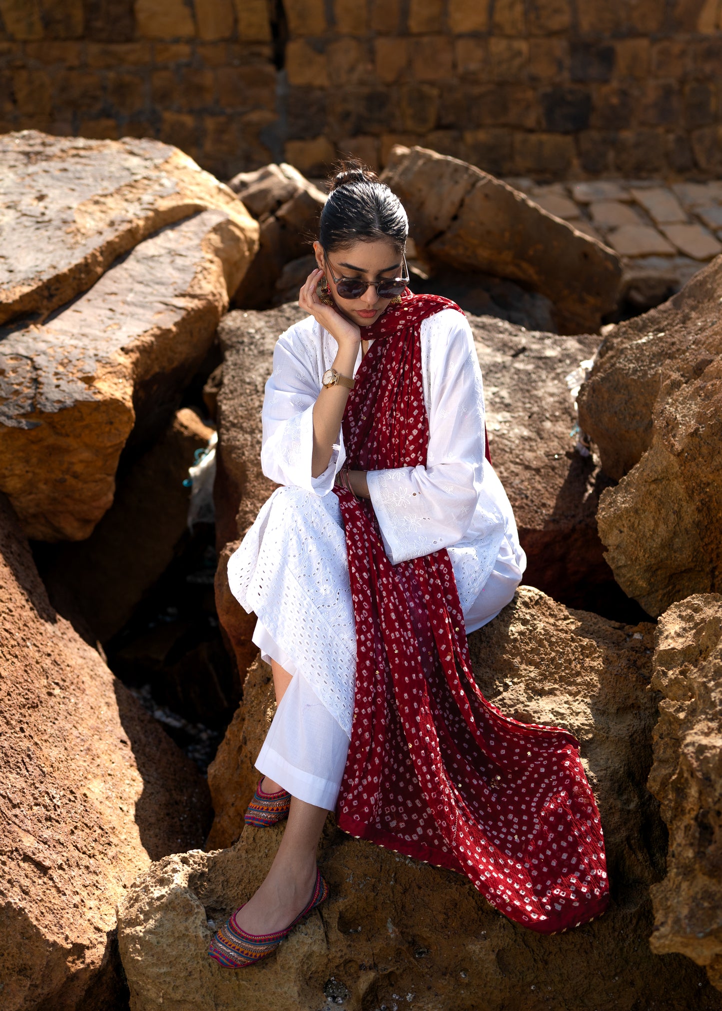 Surkhi Chunri Dupatta